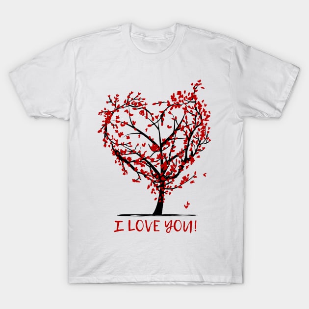 I love you! T-Shirt by stylupp